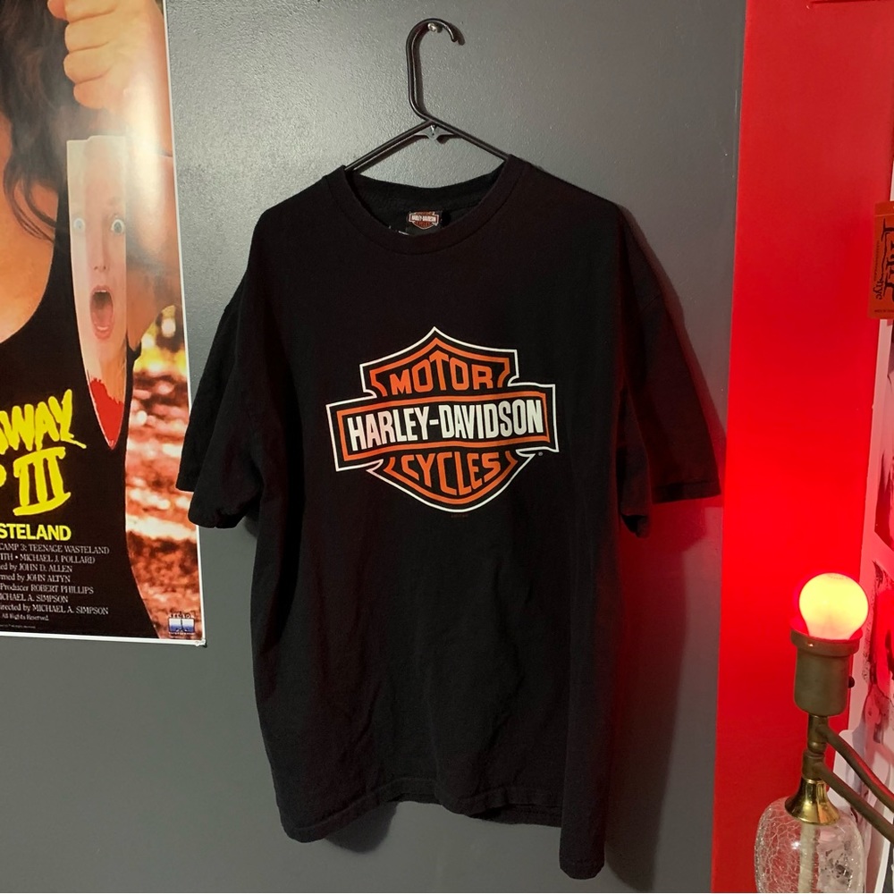 Harley Davidson motorcycle t-shirt